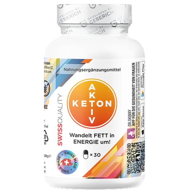 Keton Aktiv: Cápsulas Geberich para la Dieta Cetogénica
